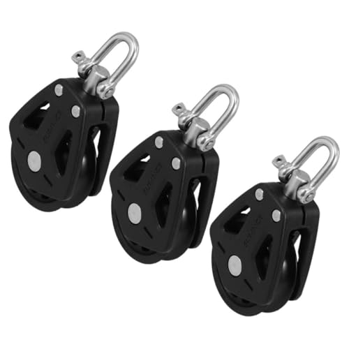 Poulie de treuil double pour éliminer les frottements de câble et sécuriser le levage