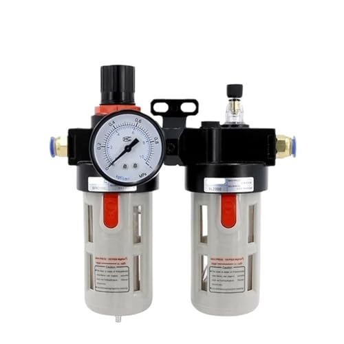 Filtre compresseur air avec régulateur 3/8 et séparateur eau huile plastique 3000