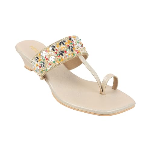Mochi Women Ethincwear Wedge Heel Sandal - Image 2
