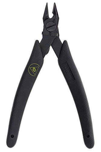 Xuron - 9200ASF Tapered Head Micro-Shear Flush Cutter - ESD Safe Grips, Lead Retainer