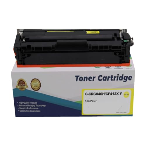 Toner CF412X jaune pour réussir toutes les présentations et dossiers chez Color LaserJet M452dn