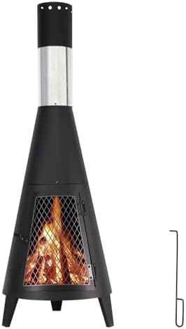 ptlsy 43inch Tall Chiminea Outdoor Fireplace Review