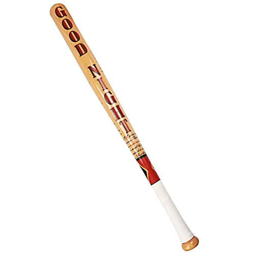 28 Inch Baseball Bats Wooden Baseball Bat Cosplay Halloween Parties Costume Prop for Women Birthday Easter Gift