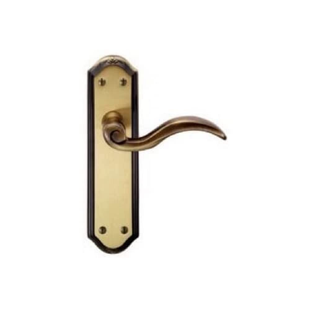 Carlisle Brass Gold Wentworth Lever On Backplate - Latch