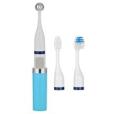 Electric Tongue Muscle Training Device, Oral Massage Stimulation Stick, Speech Swallowing Aid Training with Toothbrush Head, Tongue Mouth Muscle Training Tools