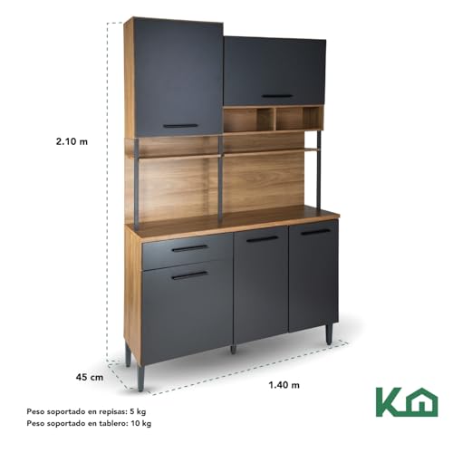 Cocina, mueble cocina alacena Marca Kingshouse (2)