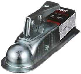 bROK Products 32978 Coupler 1-7/8" Ball, 2" Channel - 2000 lb, Silver
