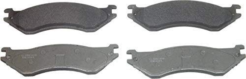 MX758 WAGNER BRAKE DIVISION plaquette de frein semi-métallique pour train avant de voiture