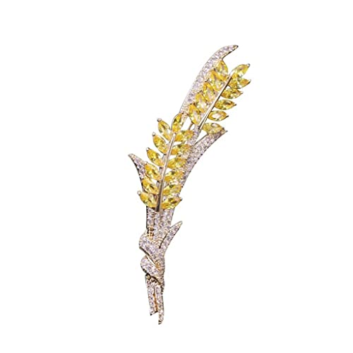 Broche dorée pour femme accessoire de manteau idéal pour vos sorties en ville