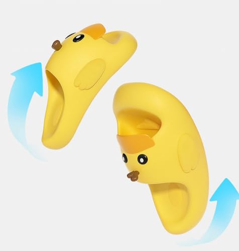 Duck Slippers for Women Men Shower Shoes Indoor Outdoor Soft Slide Sandals Slip-on Shoes Trendy House Shoes 20243