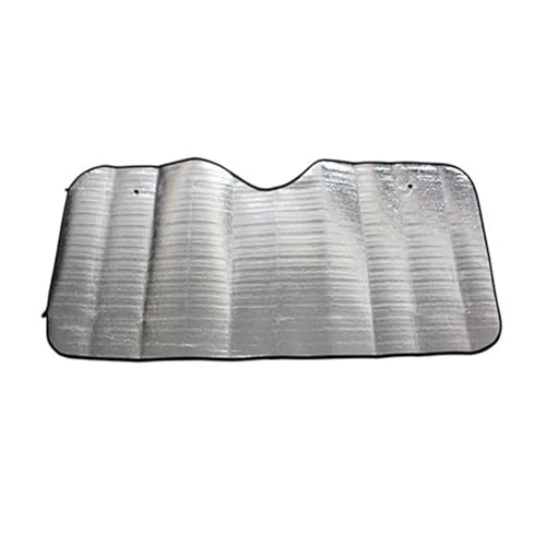 Pare-soleil pliable argenté pour pare-brise avant et arrière de voiture