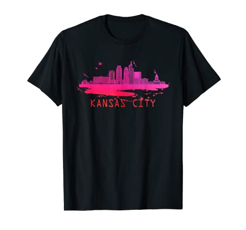 Paisaje urbano moderno de Kansas City – Kansas City Skyline Camiseta
