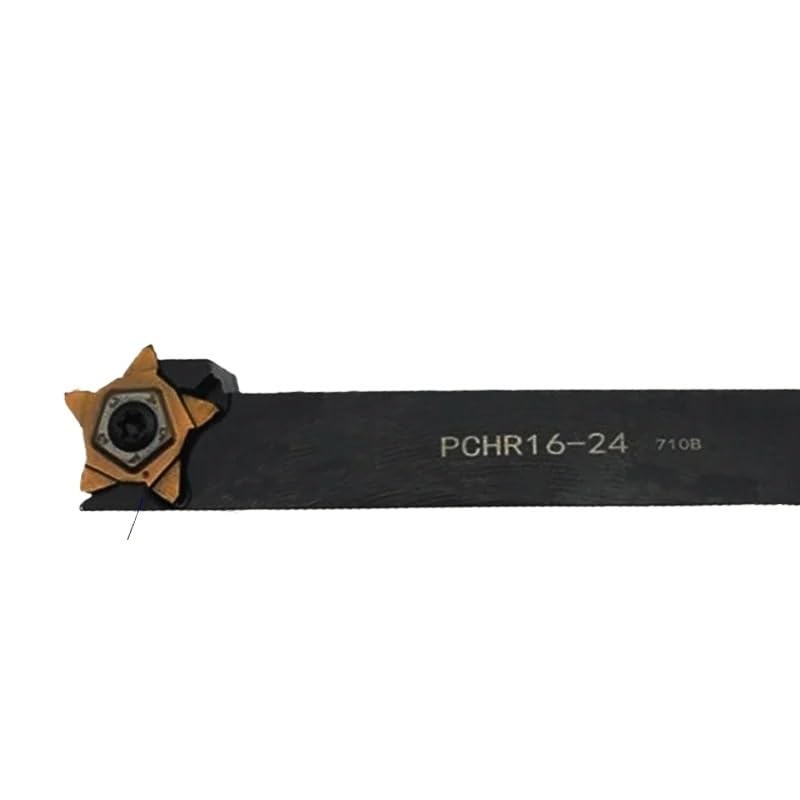 1pc PCHR12-24 PCHR16-24 Cutting Tool Holder Slotting External Grooving Turning CNC Lathe Tool for PENTA24 Carbide Insert(PCHR16-24)