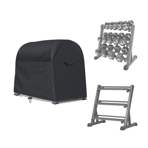 Housse pour support d'haltères extérieure étanche et ventilée pour jardin - 4