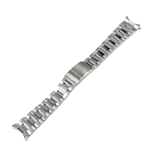 Bracelet huître en acier 19mm 20mm pour Seiko 5 Snxs79 Casio