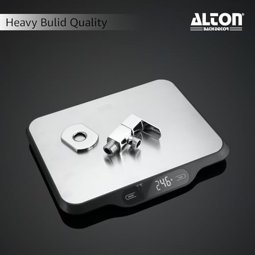 Image of ALTON QDRL5825 Brass, Angle Valve With Wall Flange (Chrome)