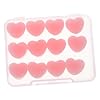 COLLBATH 12 piezas Tapones Moldeables de Silicona para Dormir y Nadar Unidades Rosa Protección y Reducción de Ruido para Adultos Cómodo y Reutilizable