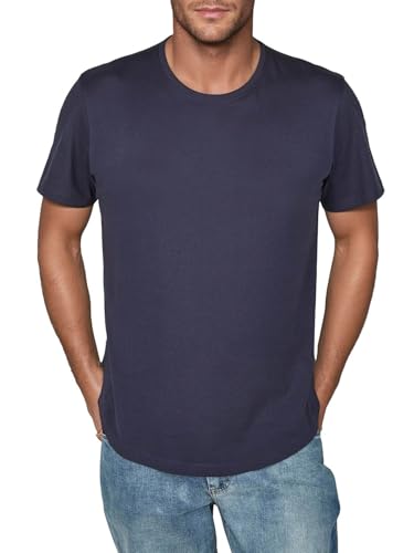 DENIMFY Tshirt Herren lang geschnitten Set 100% Baumwolle Regular Fit DFPaco 4er Pack Basic Rundhals Kurzarm Sommer Tee Shirt, Größe:3XL… – Ansicht 2