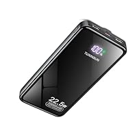 Power Bank 20000 mAh 22,5 W PD3.0 QC4.0 Batterie Externe pour téléphone Portable Charge Rapide Entrée et Sortie USB C avec écran LCD, Chargeur Portable Compatible Batterie Externe pour Smartphones