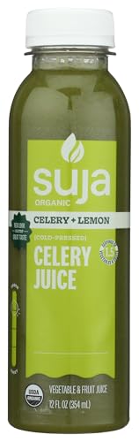 Suja Organic Cold-Pressed Celery Juice, 12 Fl Oz Bottle