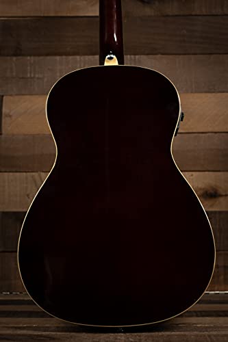 Ibanez Pn12E Mahogany Parlor Acoustic-Electric Guitar Vintage Mahogany Sunburst #TOP1