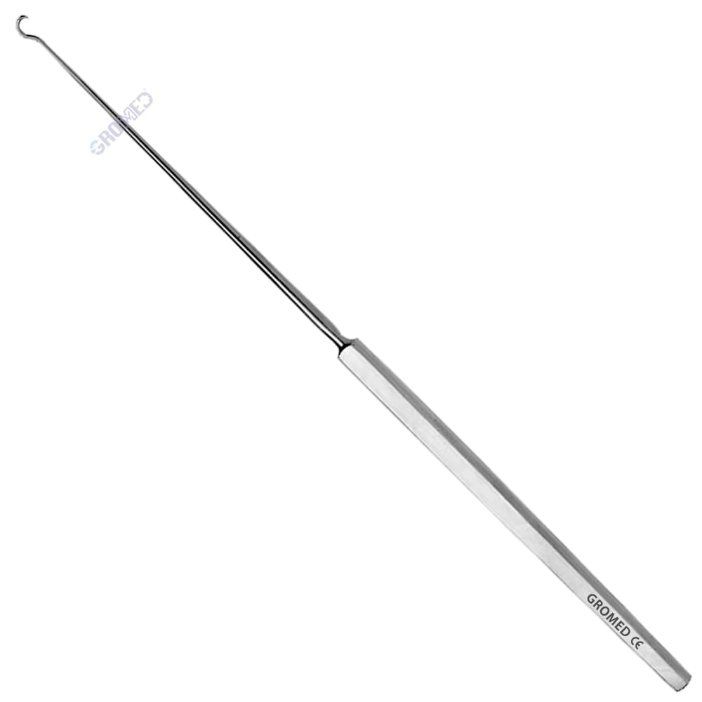 Gromed Gillies Skin Hook Retractor Sharp, Single Prongs 6.5"/17cm - Stainless Stel (1)-image-31