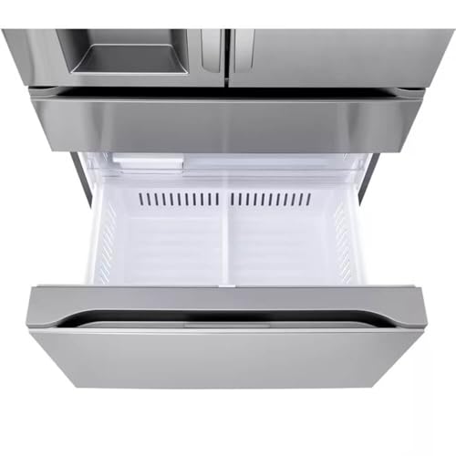 LG 29 cu. ft. Smart Standard Depth MAX French Door Refrigerator with Full Convert Drawer in PrintProof Stainless Steel LF29H8330S - Image 8