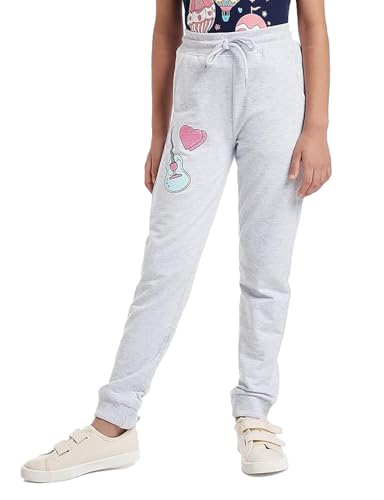 Image of Amazon Brand - Symbol Regular Girls 100% Cotton Printed Track Pants (Joggers)