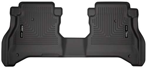 Buy 1 get 1 🔥 Husky Liners 14881 Fits 2020 Jeep Gladiator Crew Cab Weatherbeater 2nd Seat Floor Mat , Black