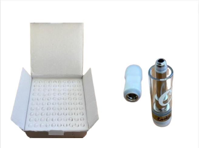 Amazon.co.jp: 0.8ml 100本 白色 Cookies クッキーズ アトマイザー 510