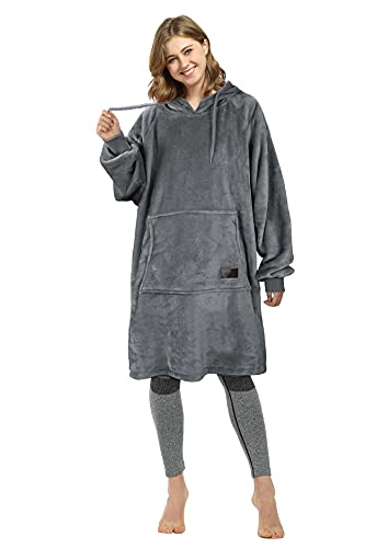 Catalonia Classy Fleece Kapuzendecke für Damen und Herren, weiche und...