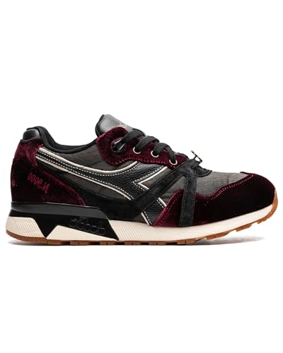 Diadora N9000 Vin en cuir premium pour homme : l'élégance d'une basket édition limitée