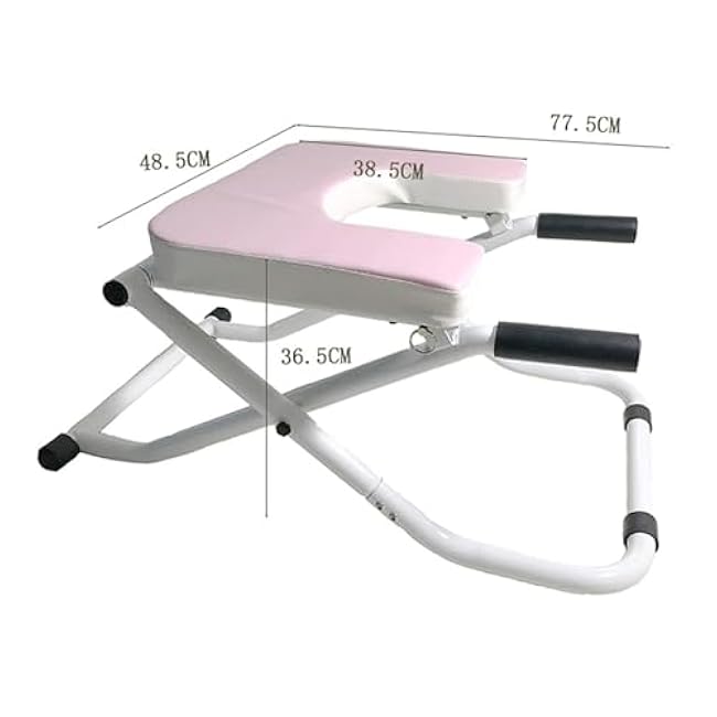 Yoga Inverted Chair Machine, Foldable Home Practice Stool, Inverted Auxiliary Tool for Fitness, Supports Neck Shoulders