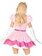 Leg Avenue Prinzessinnenkleid mit Krone und Handschuhe, 1 St�ck, rosa, Gr�sse M