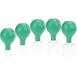 Consejo: antes de la ventosa aplicar un poco de aceite corporal o aceite de masaje sobre la piel y mueva la ventosa sobre la piel, cubriendo suavemente el cristal con cuidado y suavidad.
