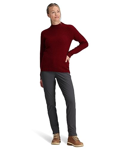 Pull chaud Westlands Mock Neck Syrah LG vêtement hiver confortable