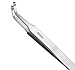 Excelta Three Star Utility Tweezers - Stainless Steel Bent Component Handling Tip - 4 1/2 in Length - 32A-SA [PRICE is per EACH]