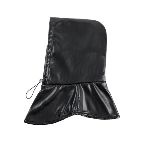 Chapeau thermique imperméable noir de protection visage pour snowboard et ski
