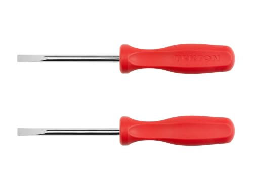 Image of TEKTON 5 /16 Inch Slotted Hard Handle Screwdriver | DSE31313 | Made in USA