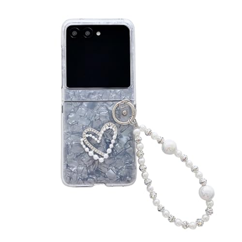 Coque Motorola Razr 2025 cadeau idéal femme chaîne perles et paillettes