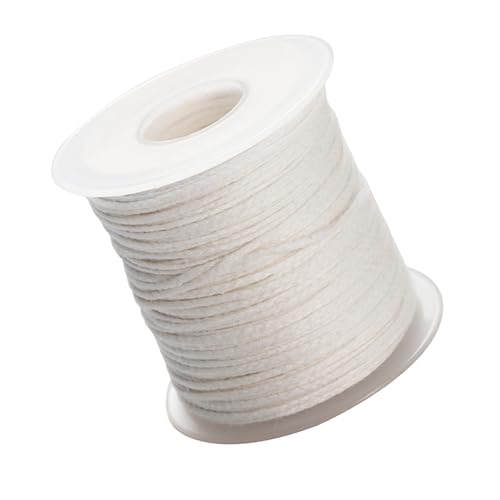 Pabilo para velas de algodón trenzado SUPVOX en rollo