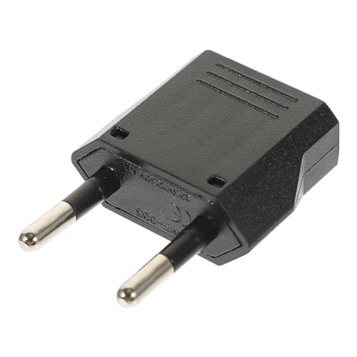 EXHUMKY Adaptador de Enchufe Viaje Europeo Americano Compacto Portátil para Cargadores y Dispositivos Eléctricos