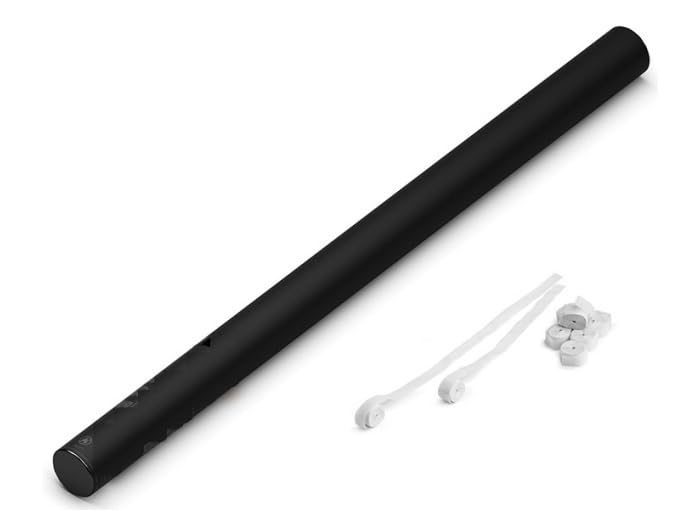 LP Divertissements Lot de 6 - Canon à serpentins Papier Blanc Pro ignifugés 80cm