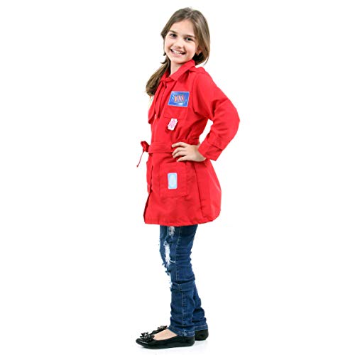 Sulamericana Fantasias DPA Vermelho Luxo Infantil , M 6/8 Anos, Vermelho