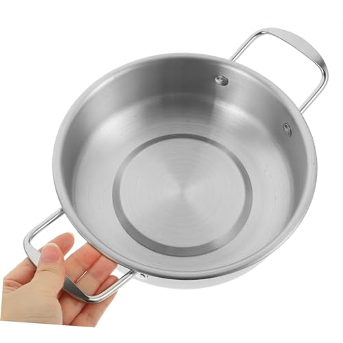 Sartén Wok de Acero Inoxidable con Doble Asa miniatura 6