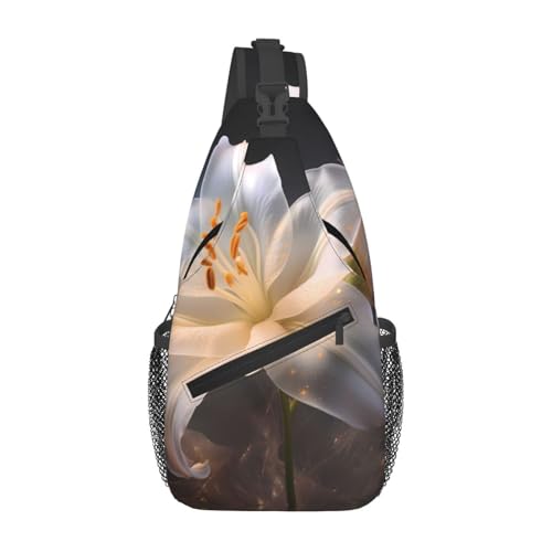 Sac de poitrine multifonction Magic Lily unisexe pour soulager le dos en voyage