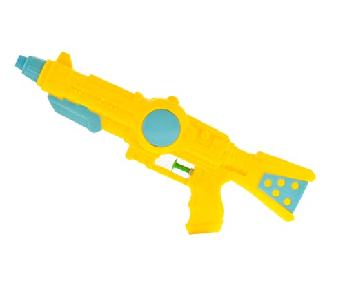 Image of Brown Leaf Toy Gun Holi Pichkari Water Gun Water Pistols Pichkari for Kids Holi Pool Party Fun Toys (2 Pichkari with 6 Magic Balloon)