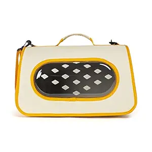 pekdi Pet Sling Carrier for Cats Transparent Window Breathable Holes Pets Travel Bags