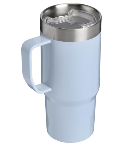 Image of STANLEY The Everyday Suburban Mug | 16 oz | Drink Through Lid | Cup for Coffee, Tea and Drinks | Insulated Stainless Steel Coffee Mug | BPA-Free | Blue Dream Gloss