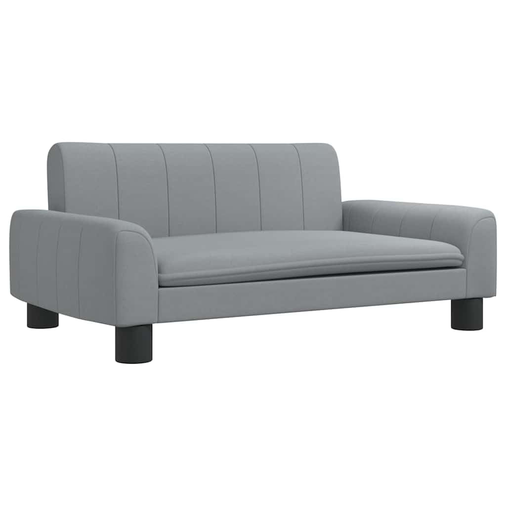 Sofá para Perros Gris Claro 70 cm Madera Pino
